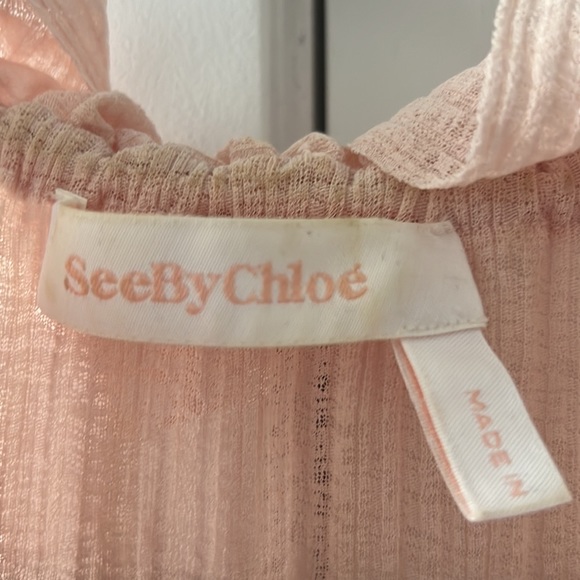 See By Chloe Ruffle Dress - Picture 2 of 4